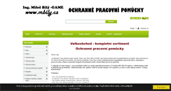 Desktop Screenshot of mbily.cz